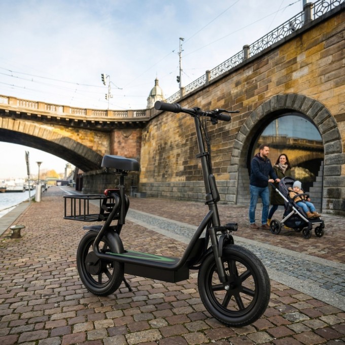 Električni romobil AERIUM AOVO PRO COMFORT V2 crni