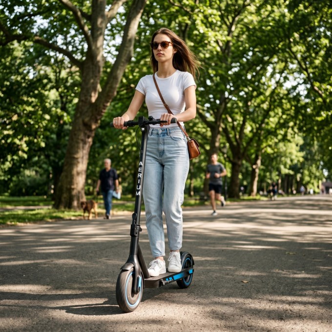 Električni romobil AERIUM MaxRide T500 plavi Električni romobil AERIUM MaxRide T500 plavi