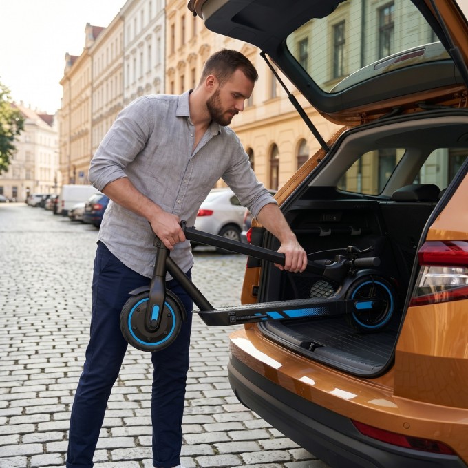 Električni romobil AERIUM MaxRide T500 plavi Električni romobil AERIUM MaxRide T500 plavi